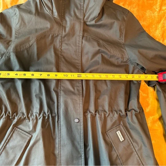 Olive Green Women's Hunter Rain Jacket - Picture 2 of 6